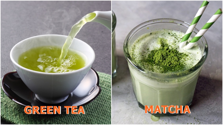 matcha dan green tea